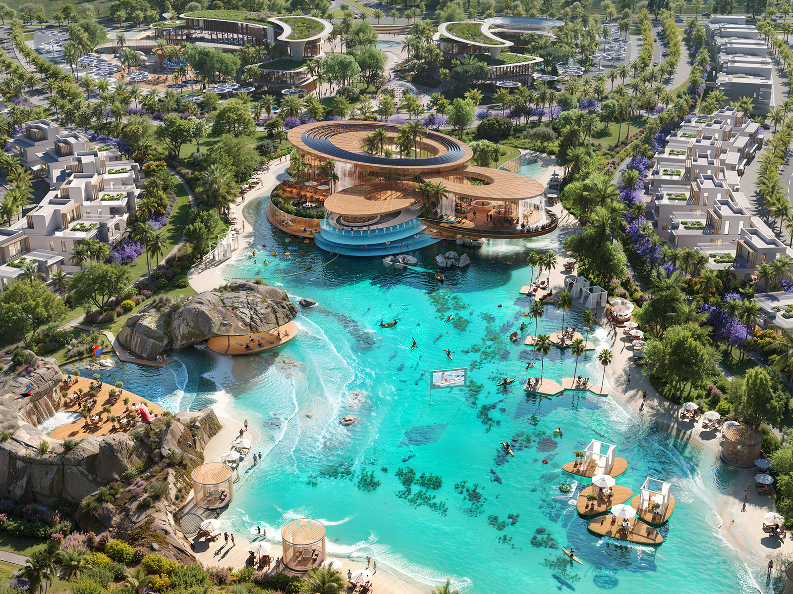 3D rendered 360° virtual tour of Damac - Islands 2 Twin Villa