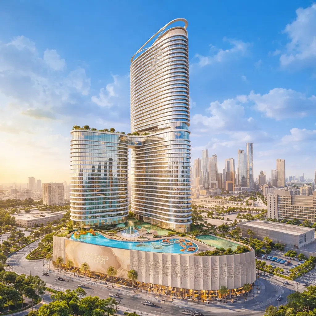 3D rendered 360° virtual tour of Danube - Serenz