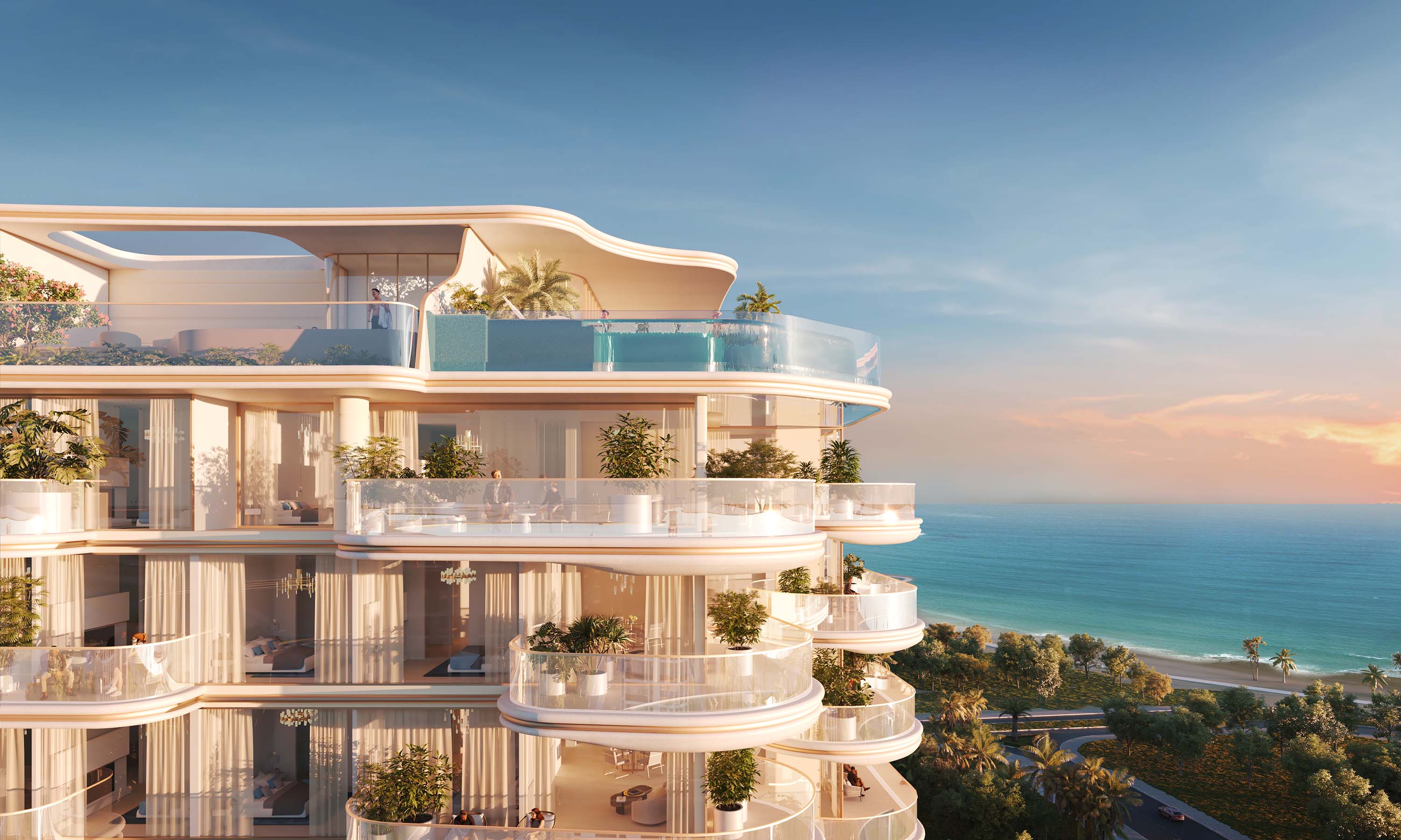 3D rendered 360° virtual tour of Imtiaz - Beach Walk Grand 2