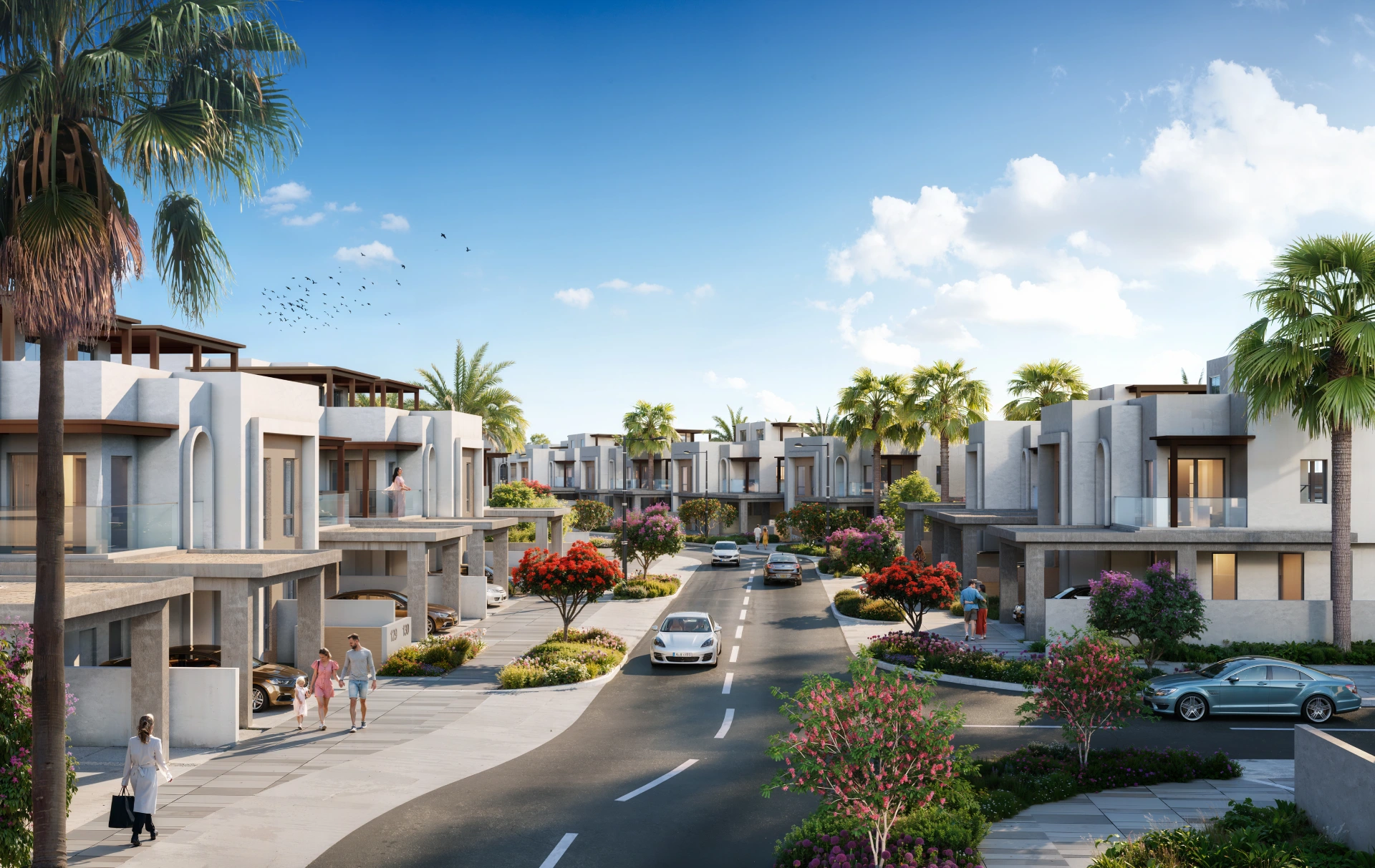 3D rendered 360° virtual tour of Dubai South - Hayat