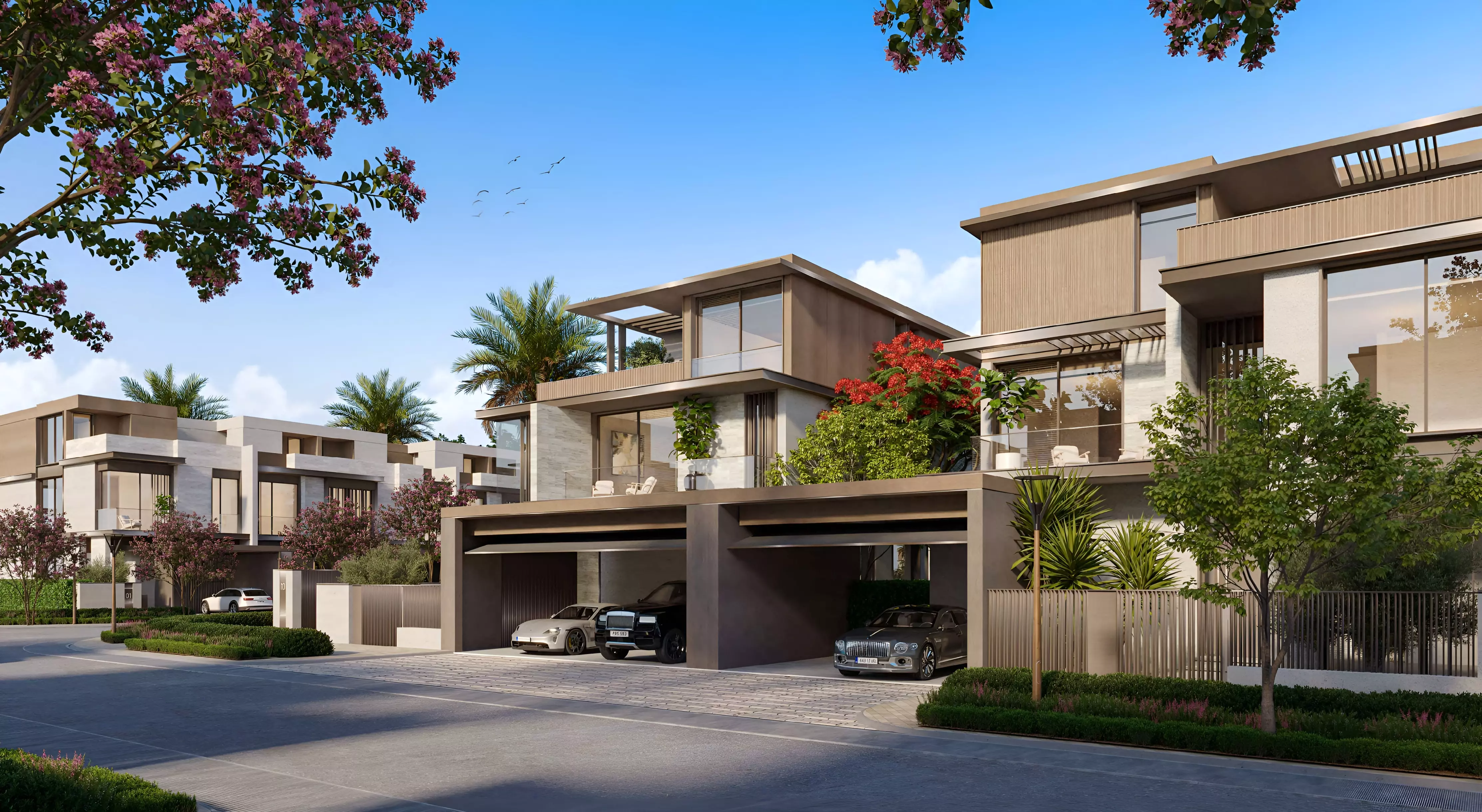 3D rendered 360° virtual tour of Meraas Nad Al Sheba Gardens Phase 11