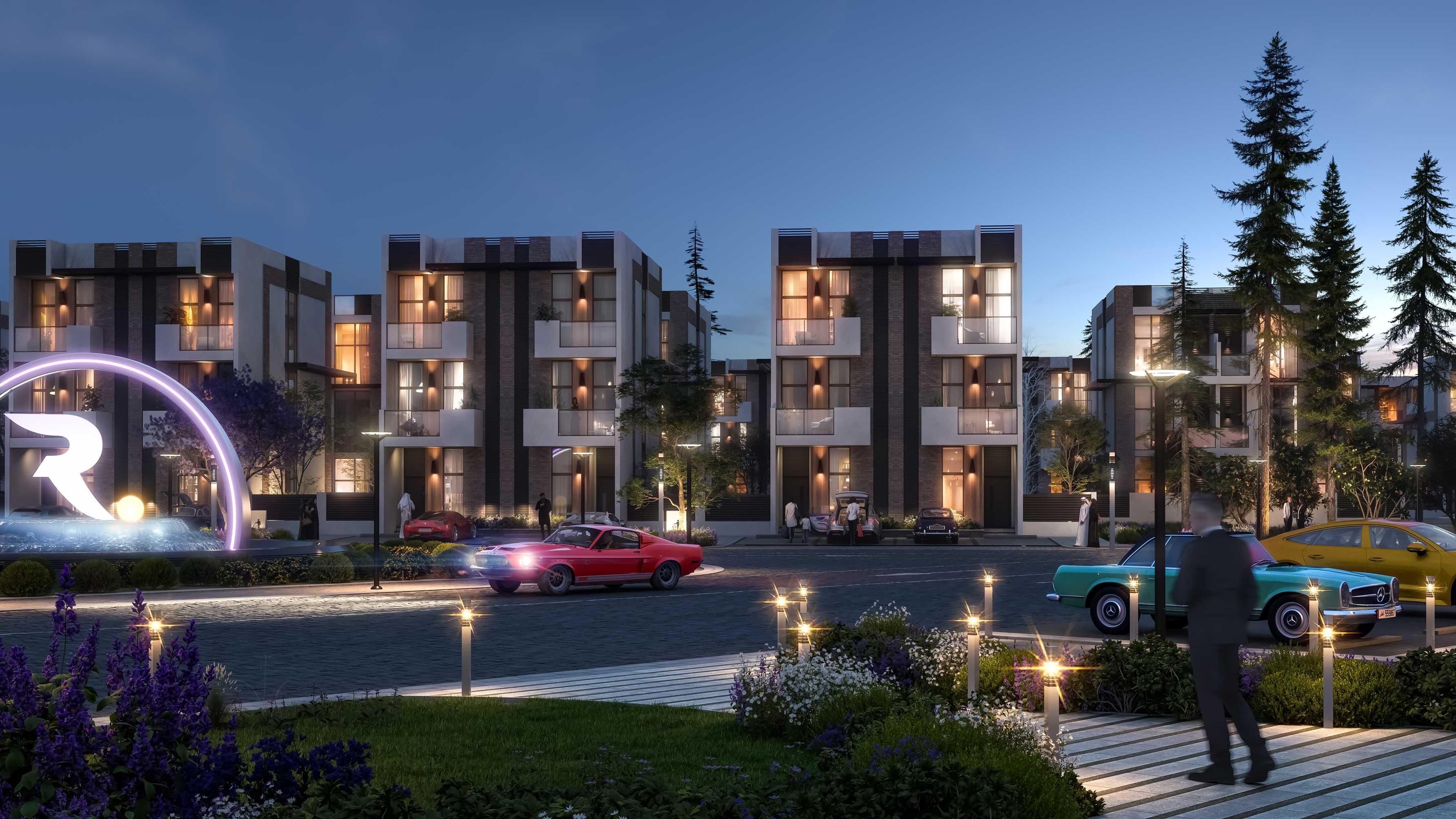 3D rendered 360° virtual tour of Reportage Hills