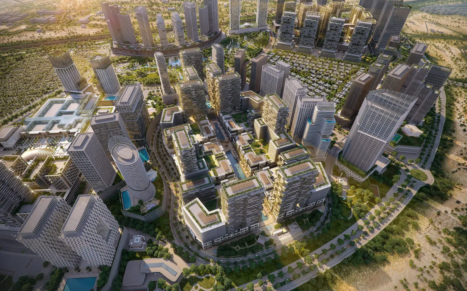 3D rendered 360° virtual tour of Azizi Milan