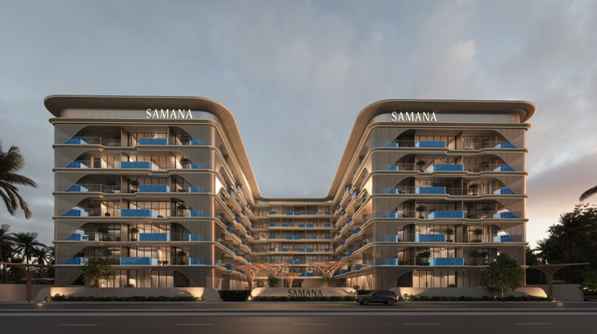 3D rendered 360° virtual tour of SAMANA Imperial Garden