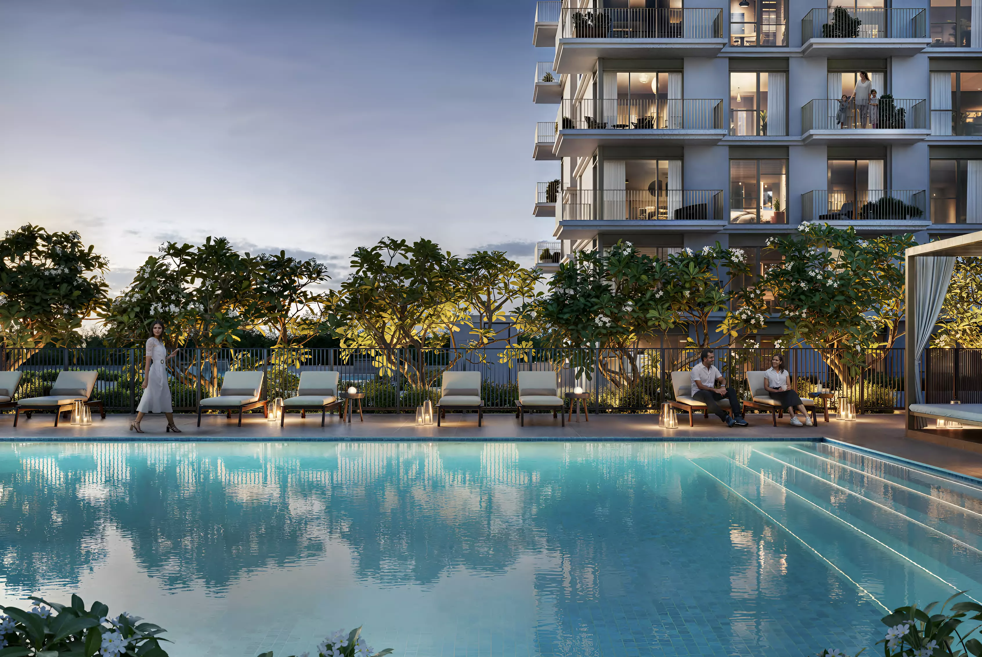 3D rendered 360° virtual tour of Emaar Golf Dale