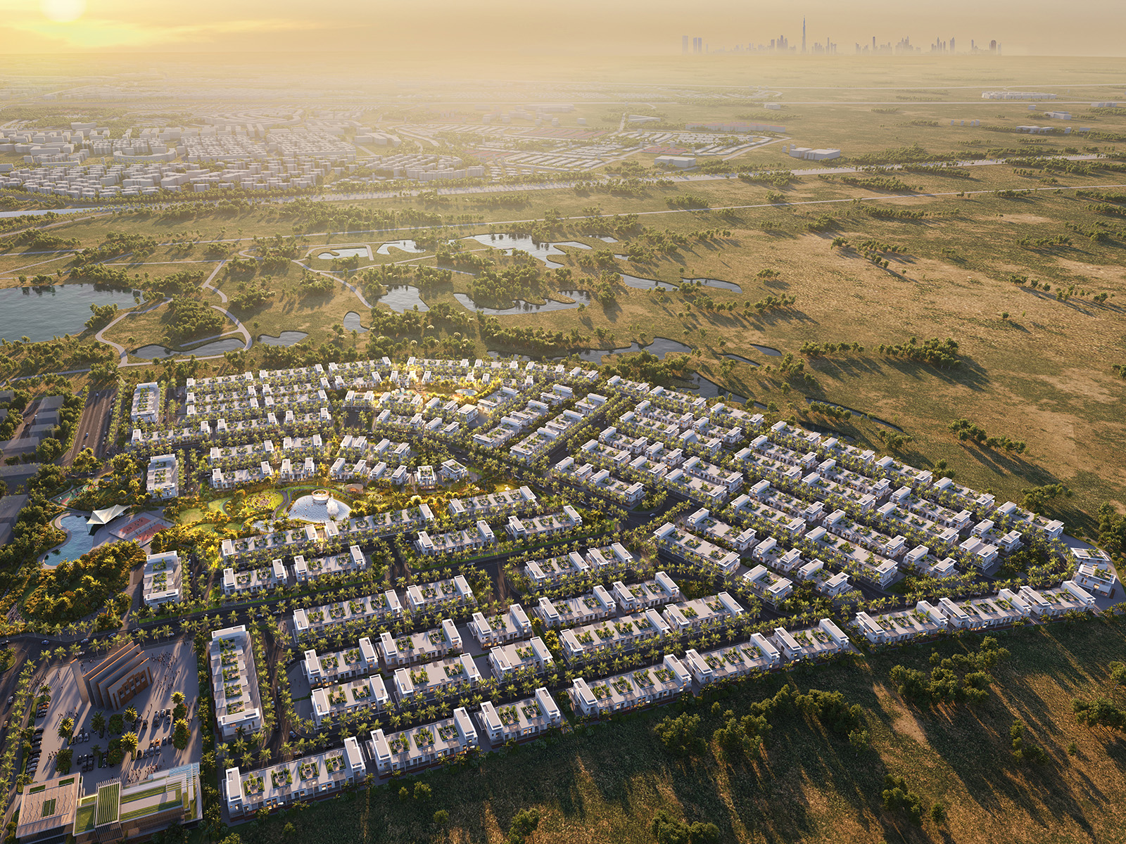 3D rendered 360° virtual tour of Damac - SunCity
