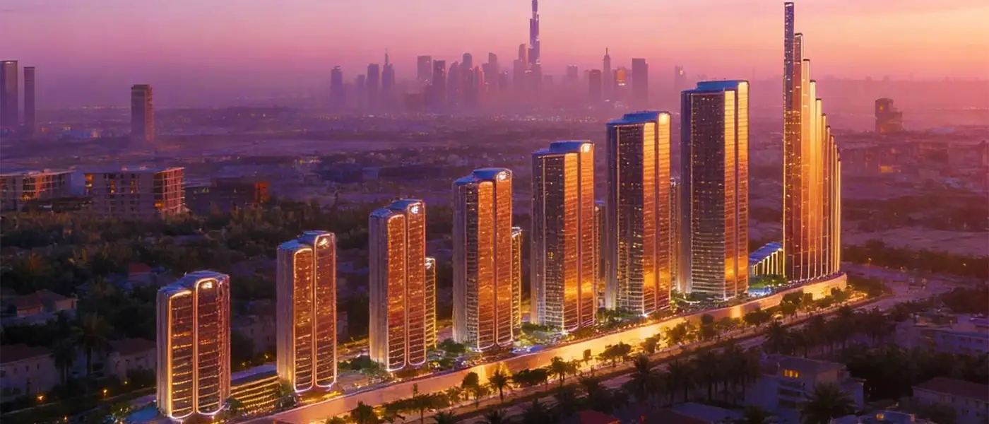 3D rendered 360° virtual tour of Binghatti - Mercedes Benz Places - Maybach Tower