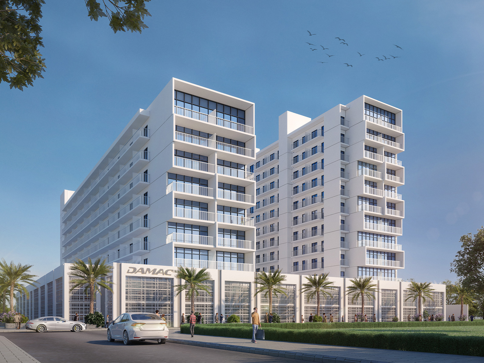 3D rendered 360° virtual tour of Damac EverGreen